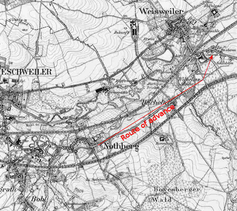 MAP OF OPERATIONS