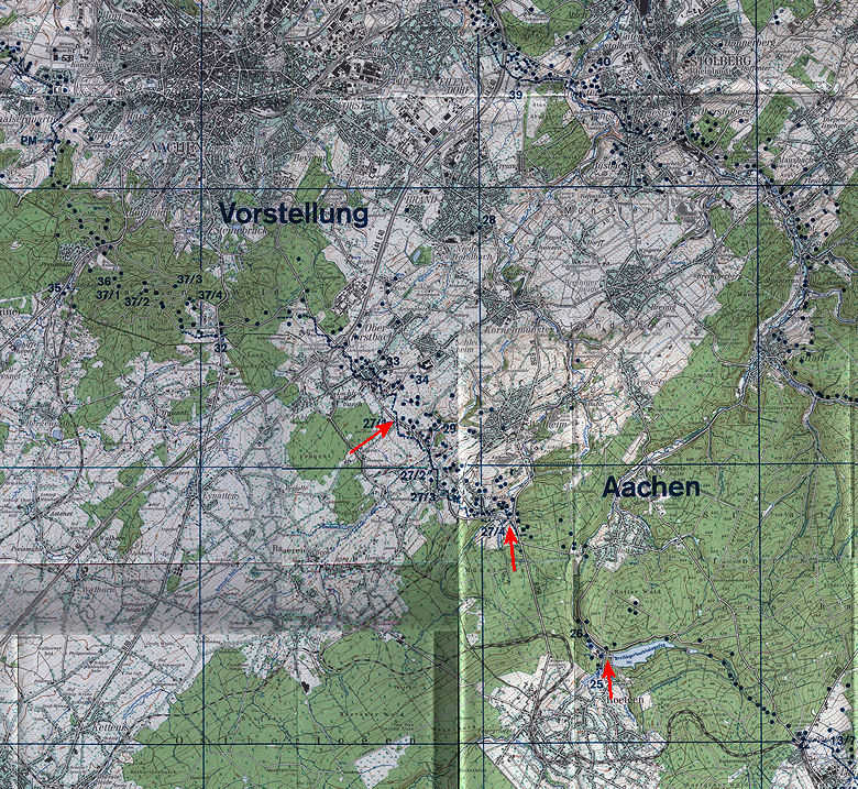 MAP SIEGFRIED LINE