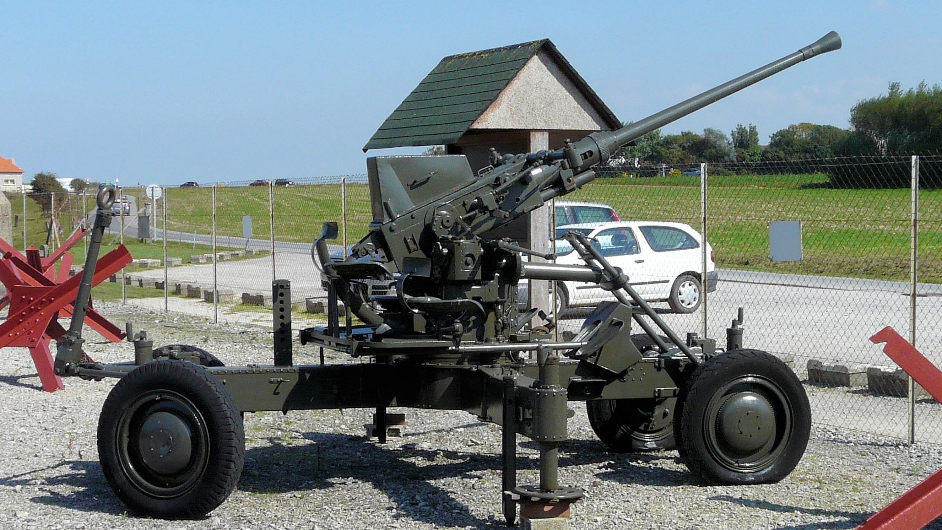 Bofors 40mm AA Gun.