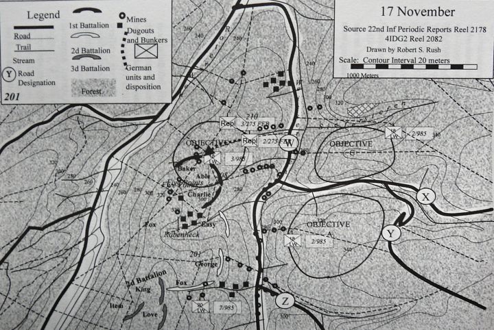 MAP DISPOSITIONS 17 NOVEMBER