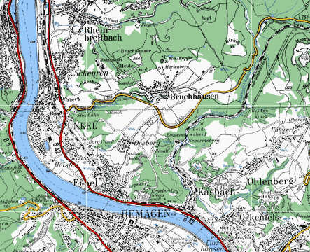 MAP REMAGEN ERPEL