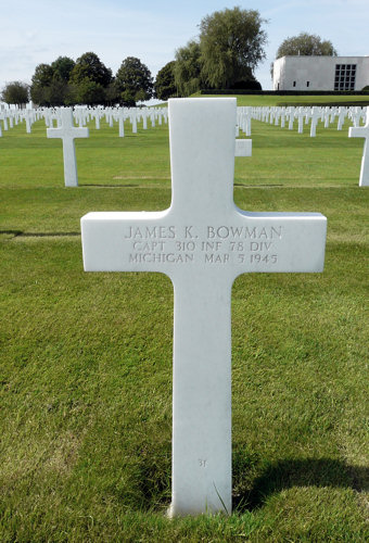 GRAVE CAPT. JAMES K BOWMAN