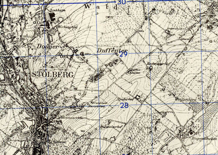 Map Stolberg