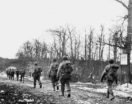 2nd RANGER BATTALION NEAR HEIMBACH / GERMANY