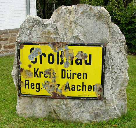 SIGN GROSSHAU