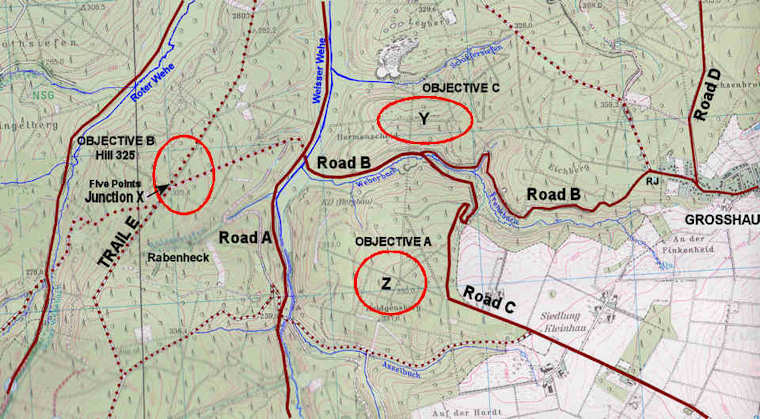 MAP OPERATIONS 22ND INFANTRY