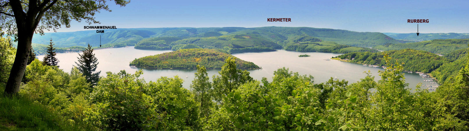 PANORAMA SCHWAMMENAUEL RESERVOIR