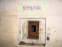 GUN OPENING INSIDE PILLBOX 139/140