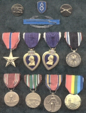 MEDALS OF JOE PETRI