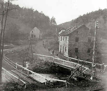 8TH INFANTRY AT LAMERSIEFEN-SCHEVENHUTTE THEN