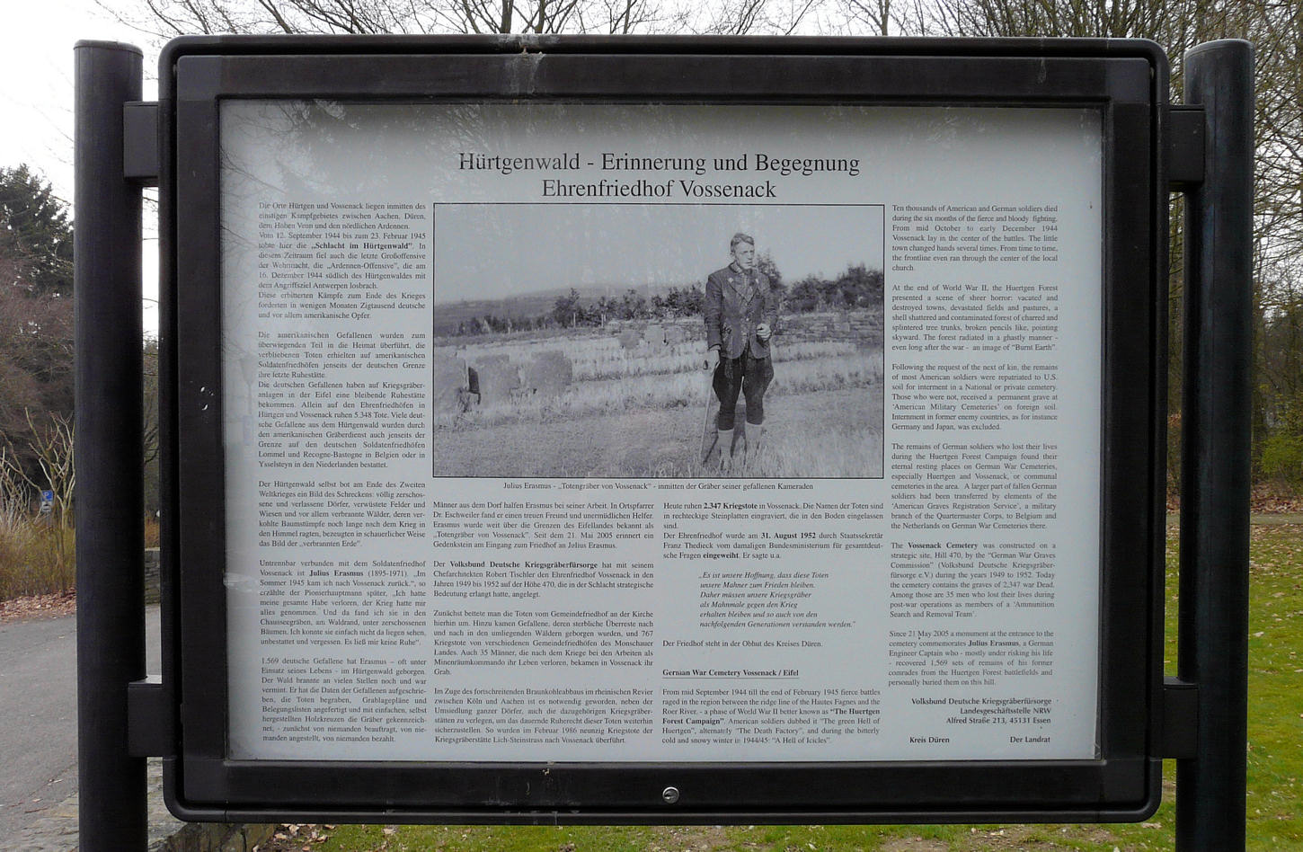 Ehrenfriedhof Vossenack