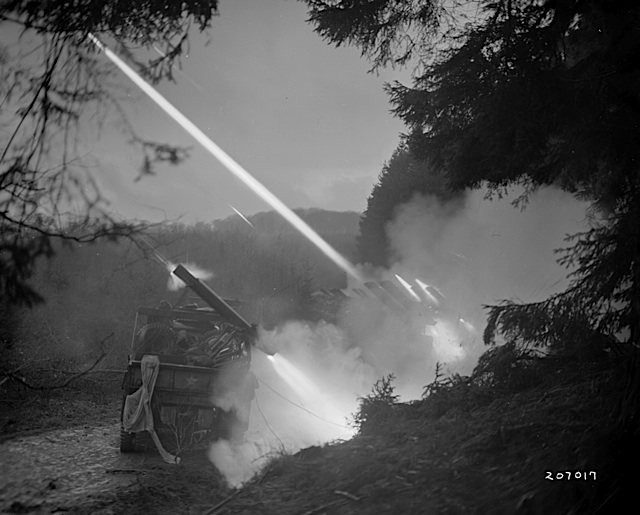 Field Artillery in action