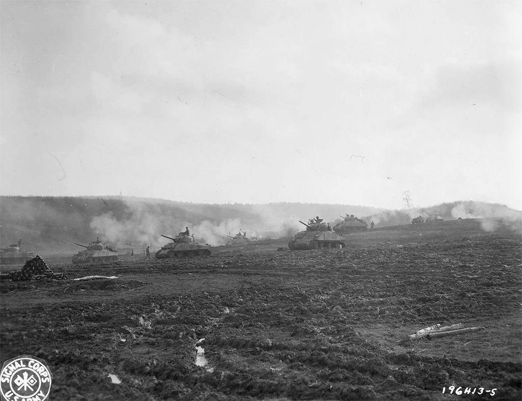 Operation Queen - Sherman Tanks